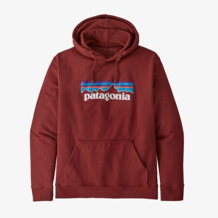 Patagonia Men's P-6 Logo Uprisal Hoody-Barn Red