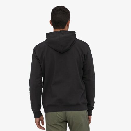 Patagonia Men's P-6 Logo Uprisal Hoody-Black - Imagen 3