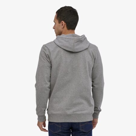 Patagonia Men's P-6 Logo Uprisal Hoody-Gravel Heather - Imagen 3