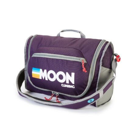 Moon Bouldering Bag - Retro Stripe- Black Berry