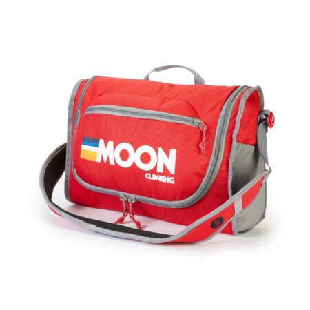 Moon Bouldering Bag - Retro Stripe- Red